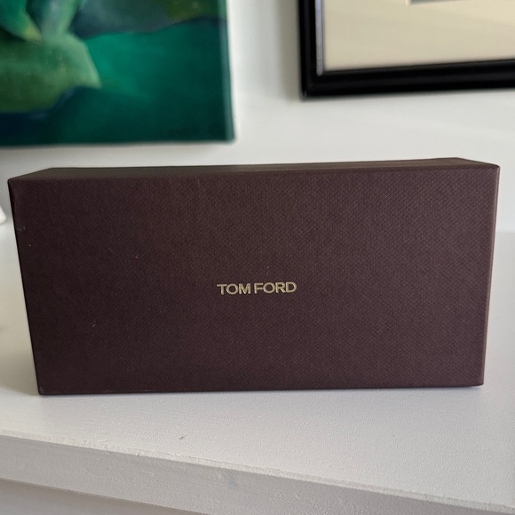 Tom Ford Dark Brown Box and Authentication Card with an Envelope for Eyewear - Picture 2 of 7